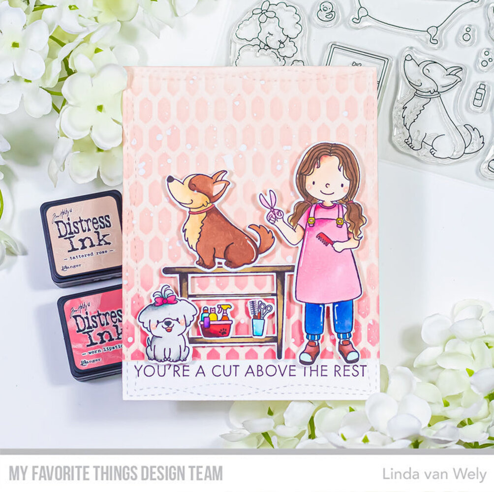 My Favorite Things Pampered Pups Clear Stamps (YUZU-021) (OUTLET)