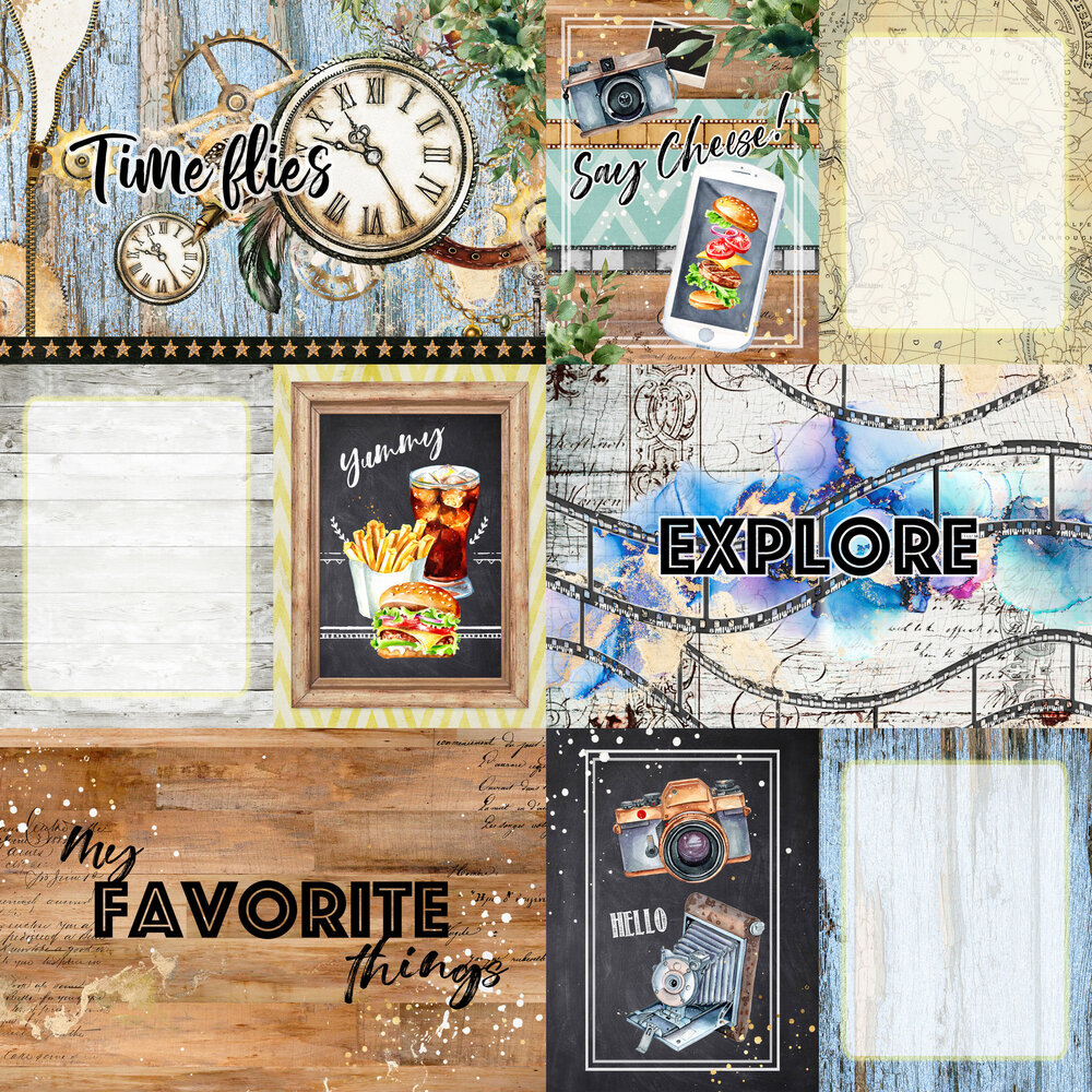 Memory Place Play! 12x12 Inch Journaling Cards Paper Pack (MP-60559) (OUTLET) Memory Place Play! 12x12 Inch Journaling Cards Paper Pack (MP-60559) (OUTLET)