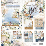 Memory Place Kawaii Paper Goods Kit Hello 12x12 Inch Paper Pack (MP-60611) (OUTLET)