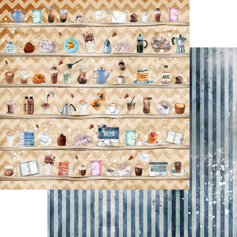 Memory Place Kawaii Paper Goods Kit Hello 12x12 Inch Paper Pack (MP-60611) (OUTLET)