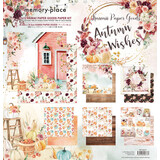 Memory Place Kawaii Paper Goods Autumn Wishes 12x12 Inch Paper Pack (MP-60673) (OUTLET)