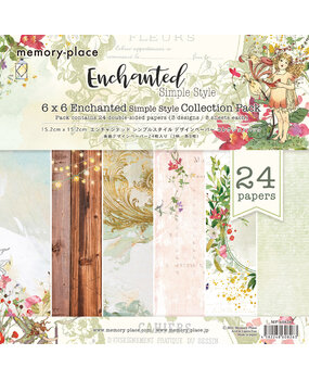 Memory Place Enchanted Simple Style 6x6 Inch Paper Pack (MP-60826) (OUTLET) Memory Place Enchanted Simple Style 6x6 Inch Paper Pack (MP-60826) (OUTLET)