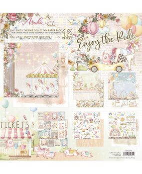 Memory Place Enjoy The Ride 12x12 Inch Paper Pack (MP-60874) (OUTLET) Memory Place Enjoy The Ride 12x12 Inch Paper Pack (MP-60874) (OUTLET)