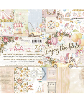 Memory Place Enjoy The Ride 6x6 Inch Paper Pack (MP-60885) (OUTLET) Memory Place Enjoy The Ride 6x6 Inch Paper Pack (MP-60885) (OUTLET)