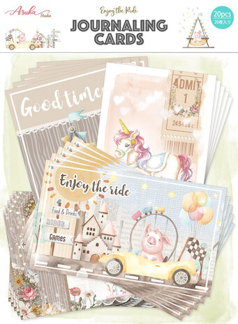 Memory Place Enjoy The Ride Journaling Cards (MP-60888) (OUTLET) Memory Place Enjoy The Ride Journaling Cards (MP-60888) (OUTLET)