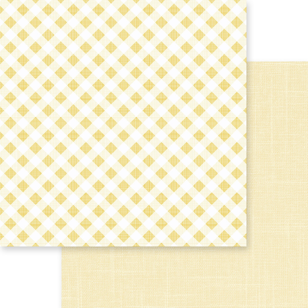 Memory Place Gingham Love 12x12 Inch Paper Pack (MP-60889) (OUTLET)