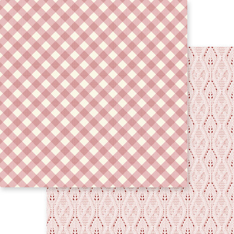 Memory Place Gingham Love 12x12 Inch Paper Pack (MP-60889) (OUTLET)