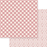 Memory Place Gingham Love 12x12 Inch Paper Pack (MP-60889) (OUTLET)