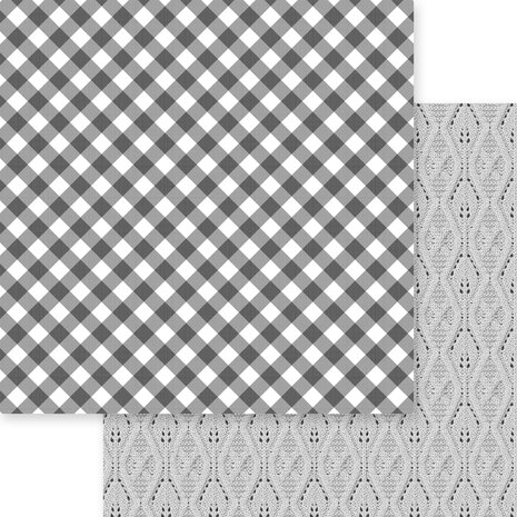 Memory Place Gingham Love 12x12 Inch Paper Pack (MP-60889) (OUTLET)