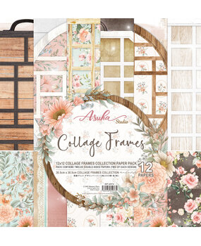 Memory Place Collage Frames 12x12 Inch Paper Pack (MP-60976) (OUTLET) Memory Place Collage Frames 12x12 Inch Paper Pack (MP-60976) (OUTLET)