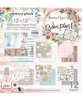 Memory Place Kawaii Paper Goods Dream Plan Do 12x12 Inch Paper Pack (MP-61201) (OUTLET) Memory Place Kawaii Paper Goods Dream Plan Do 12x12 Inch Paper Pack (MP-61201) (OUTLET)