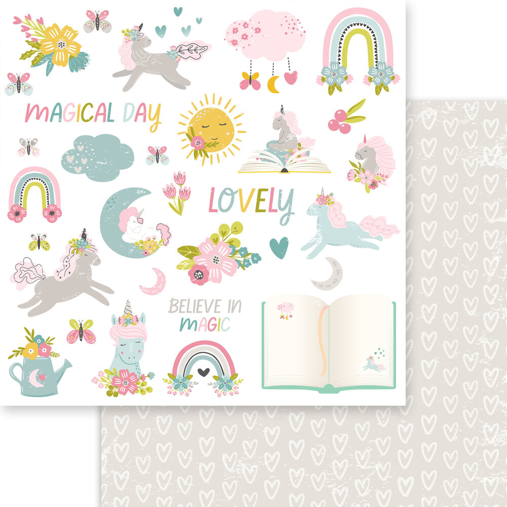 Memory Place Magical Wonders 12x12 Inch Paper Pack (MP-61305) (OUTLET) Memory Place Magical Wonders 12x12 Inch Paper Pack (MP-61305) (OUTLET)