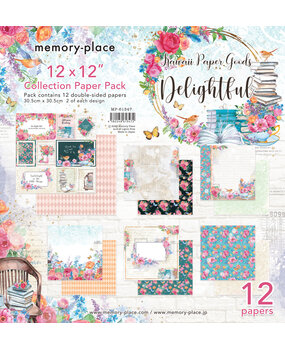 Memory Place Kawaii Paper Goods Delightful 12x12 Inch Paper Pack (MP-61347) (OUTLET) Memory Place Kawaii Paper Goods Delightful 12x12 Inch Paper Pack (MP-61347) (OUTLET)