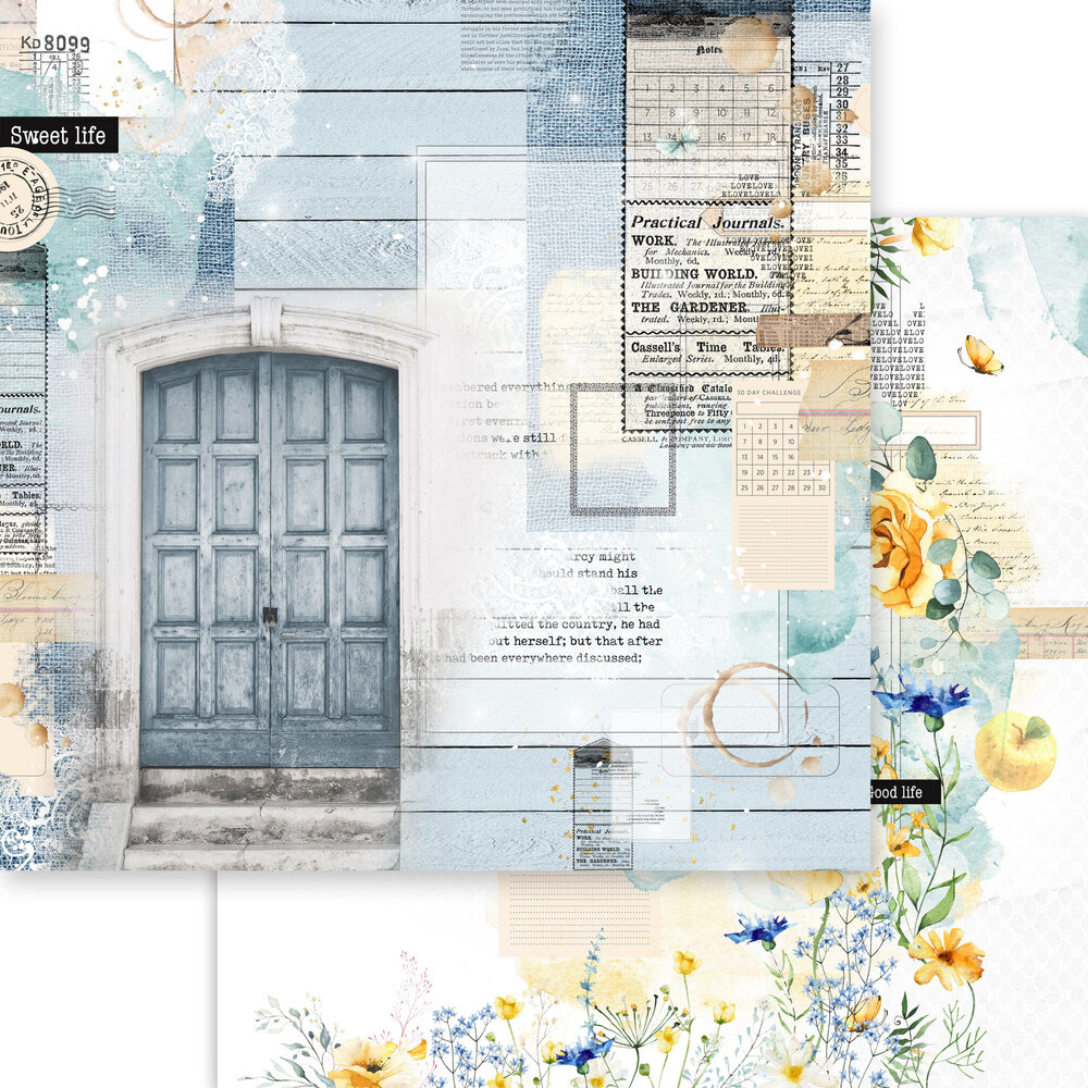 Memory Place Good Life Shine 12x12 Inch Paper Pack (MP-61369) (OUTLET)