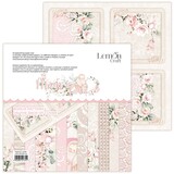 LemonCraft Mums' Love 8x8 Inch Paper Pad (LEM-MUMS-02) (OUTLET)