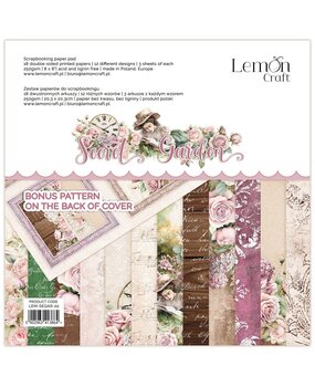LemonCraft Secret Garden 8x8 Inch Paper Pad (LEM-SEGAR-02) (OUTLET) LemonCraft Secret Garden 8x8 Inch Paper Pad (LEM-SEGAR-02) (OUTLET)