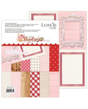 LemonCraft Sweetness Basic 6x8 Inch Paper Pad (LEM-SWEET-03) (OUTLET) LemonCraft Sweetness Basic 6x8 Inch Paper Pad (LEM-SWEET-03) (OUTLET)