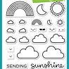 Lawn Fawn All the Clouds Clear Stamps (LF2331) (OUTLET)