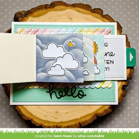 Lawn Fawn All the Clouds Clear Stamps (LF2331) (OUTLET)