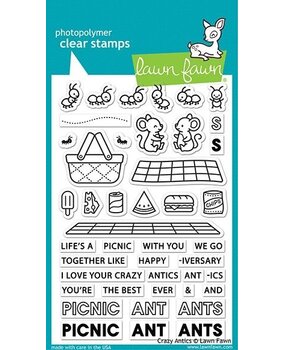 Lawn Fawn Crazy Antics Clear Stamps (LF2336) (OUTLET) Lawn Fawn Crazy Antics Clear Stamps (LF2336) (OUTLET)