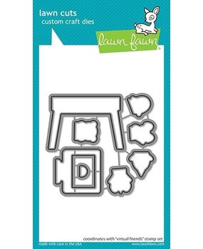 Lawn Fawn Virtual Friends Dies (LF2505) (OUTLET) Lawn Fawn Virtual Friends Dies (LF2505) (OUTLET)
