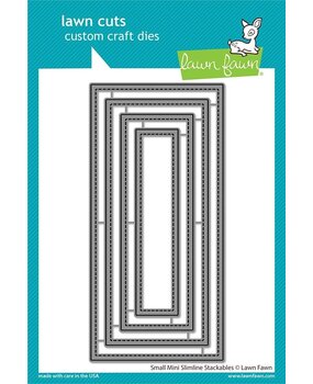 Lawn Fawn Small Mini Slimline Stackables Dies (LF2733) (OUTLET) Lawn Fawn Small Mini Slimline Stackables Dies (LF2733) (OUTLET)