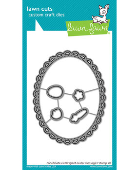 Lawn Fawn Giant Easter Messages Dies (LF2785) (OUTLET) Lawn Fawn Giant Easter Messages Dies (LF2785) (OUTLET)