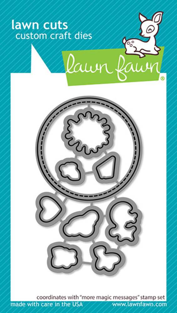 Lawn Fawn More Magic Messages Dies (LF3135) (OUTLET)