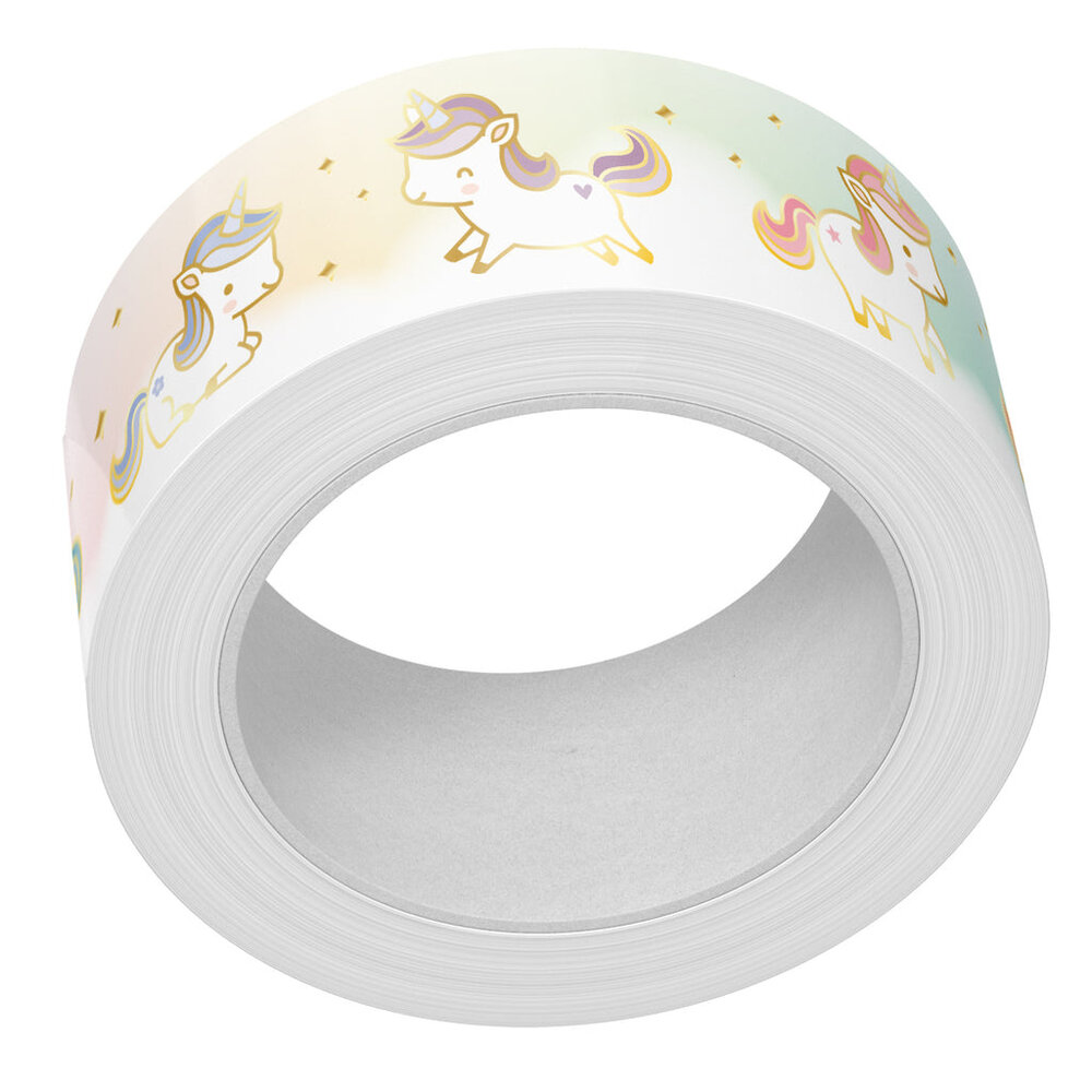 Lawn Fawn Unicorn Party Foiled Washi Tape (LF3336) (OUTLET) Lawn Fawn Unicorn Party Foiled Washi Tape (LF3336) (OUTLET)