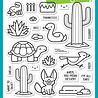 Lawn Fawn Critters In The Desert Clear Stamps (LF3415) (OUTLET)