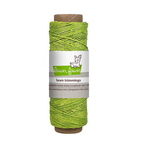 Lawn Fawn Lime Green Hemp Twine (LF3461) (OUTLET)