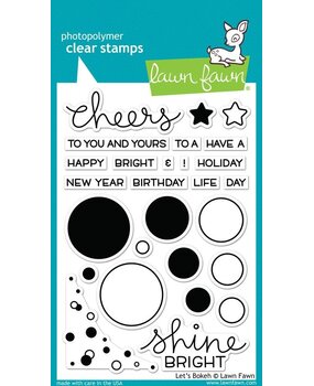 Lawn Fawn Let's Bokeh Clear Stamps (LF978) (OUTLET) Lawn Fawn Let's Bokeh Clear Stamps (LF978) (OUTLET)