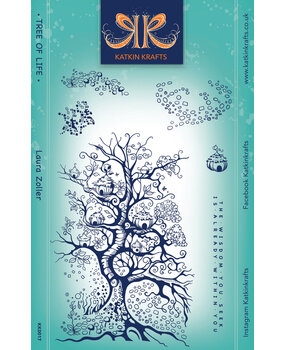 Katkin Krafts Tree Of Life A5 Clear Stamp Set (KK0017) (OUTLET) Katkin Krafts Tree Of Life A5 Clear Stamp Set (KK0017) (OUTLET)