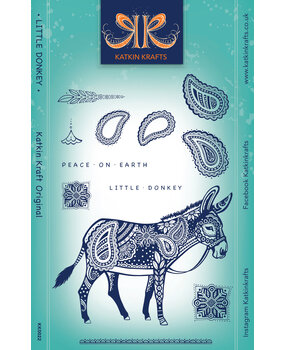 Katkin Krafts Little Donkey A5 Clear Stamp Set (KK0022) (OUTLET) Katkin Krafts Little Donkey A5 Clear Stamp Set (KK0022) (OUTLET)