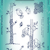 Katkin Krafts Bright Birds A5 Clear Stamp Set (KK0055) (OUTLET)
