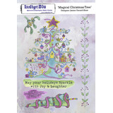 IndigoBlu Magical Christmas Tree A5 Rubber Stamps (IND0813) (OUTLET)