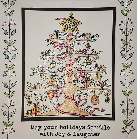 IndigoBlu Magical Christmas Tree A5 Rubber Stamps (IND0813) (OUTLET) IndigoBlu Magical Christmas Tree A5 Rubber Stamps (IND0813) (OUTLET)