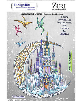 IndigoBlu Enchanted Castle A5 Rubber Stamps (IND0850) (OUTLET) IndigoBlu Enchanted Castle A5 Rubber Stamps (IND0850) (OUTLET)