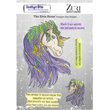 IndigoBlu The Elvin Horse A5 Rubber Stamps (IND0943) (OUTLET)
