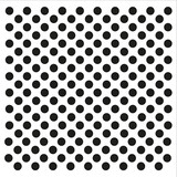 IndigoBlu Dotty 6x6 Inch Stencil (IND1009) (OUTLET)
