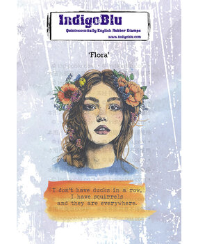 IndigoBlu Flora A6 Rubber Stamps (IND1289) (OUTLET) IndigoBlu Flora A6 Rubber Stamps (IND1289) (OUTLET)