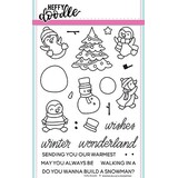 Heffy Doodle Wanna Build A Snowman Clear Stamps (HFD0087) (OUTLET)