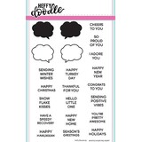 Heffy Doodle Whatcha Saying Now Clear Stamps (HFD0092) (OUTLET)