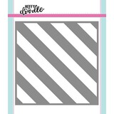 Heffy Doodle Barber Shop Stencil (HFD0096) (OUTLET)