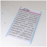 Heffy Doodle Classic Sentiments Clear Stamps (HFD0228) (OUTLET)
