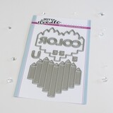 Heffy Doodle Heart Pencil Dies (HFD0335) (OUTLET)
