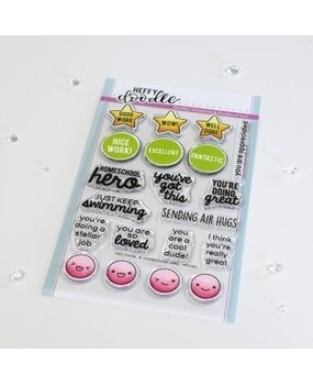 Heffy Doodle Homeschool Hero Clear Stamps (HFD0341) (OUTLET) Heffy Doodle Homeschool Hero Clear Stamps (HFD0341) (OUTLET)