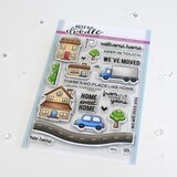 Heffy Doodle Home Sweet Home Clear Stamps (HFD0359) (OUTLET)