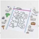 Heffy Doodle Llamazing Llamas Dies (HFD0374) (OUTLET)