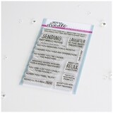 Heffy Doodle Get Well Greetings Clear Stamps (HFD0383) (OUTLET)